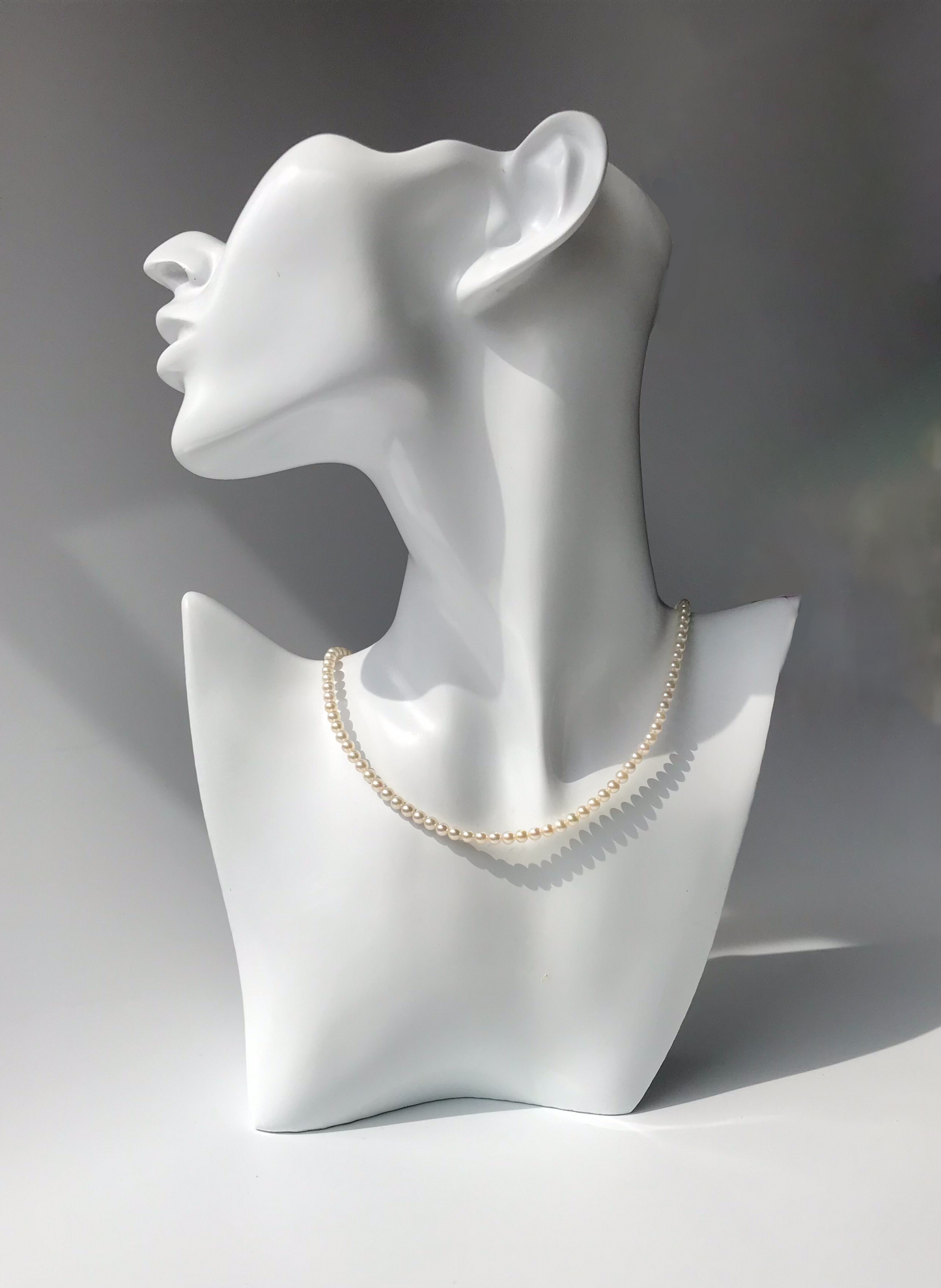 Akoya baby pearl vintage necklace