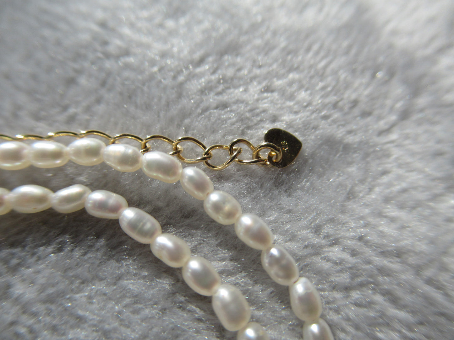 18KG Japanese Akoya Keshi pearl necklace