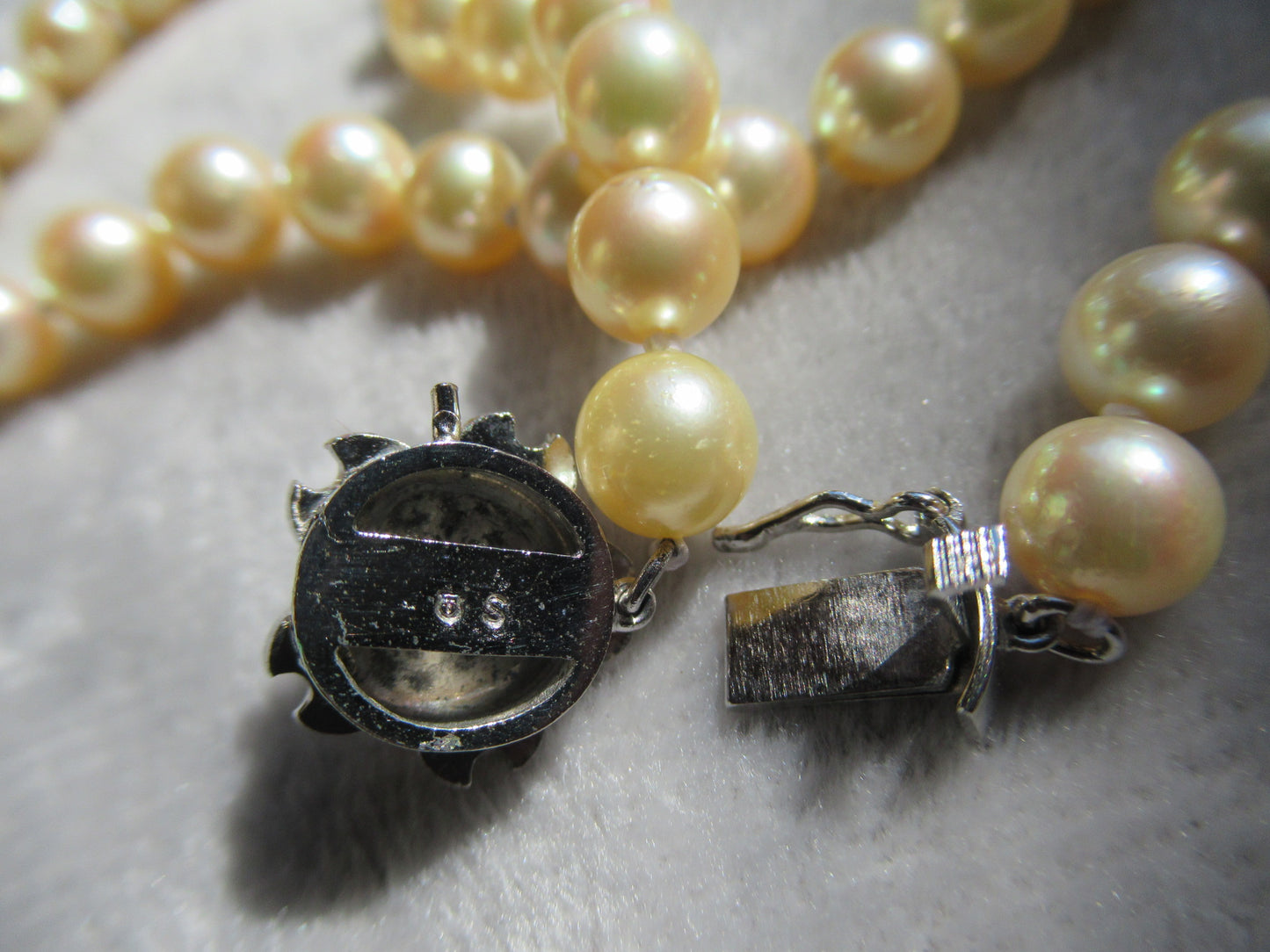 Collector’s item 1970 Osaka Expo Tasaki vintage Akoya pearl necklace
