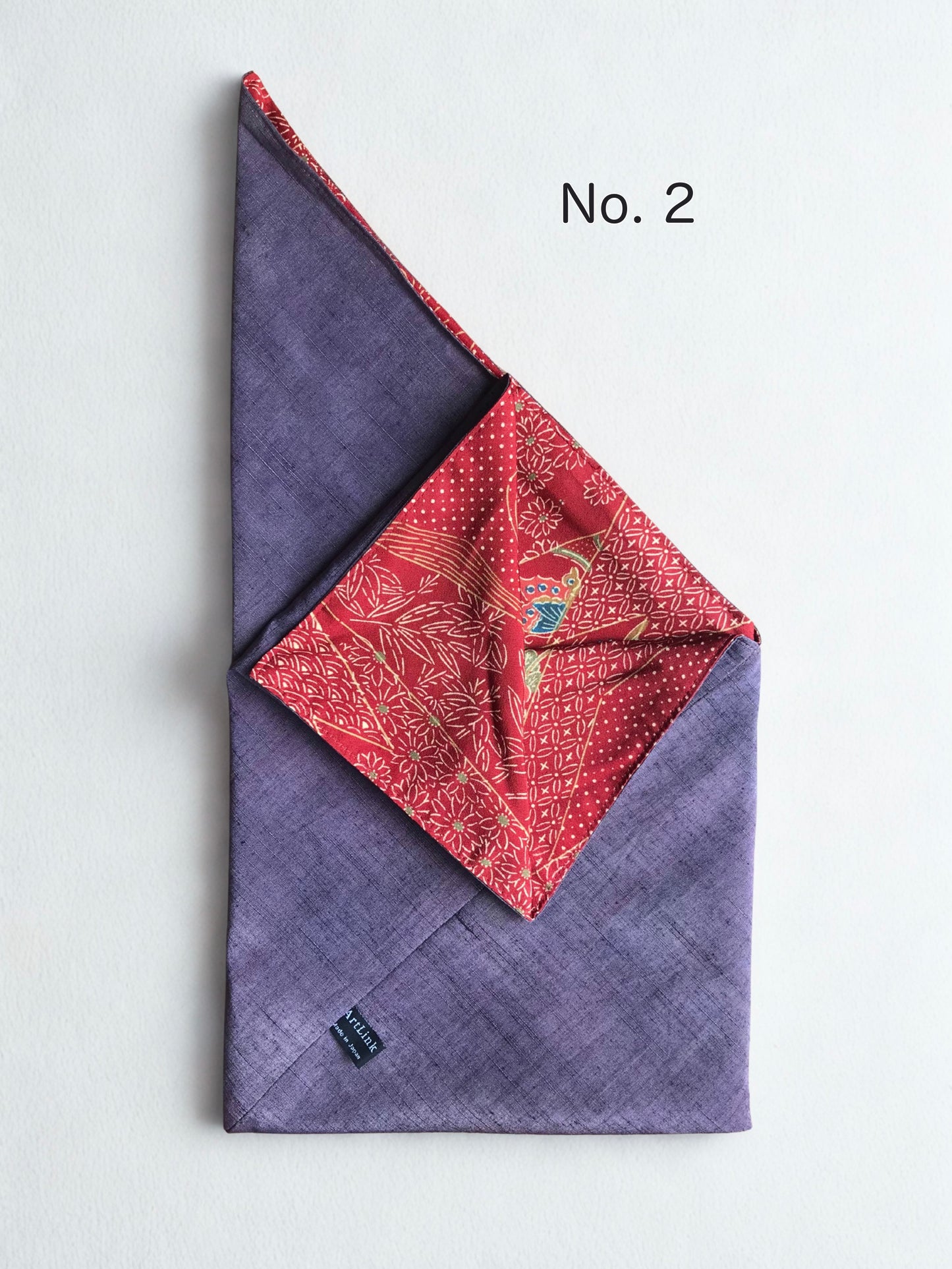 Silk Kimono Bag medium 48x48cm