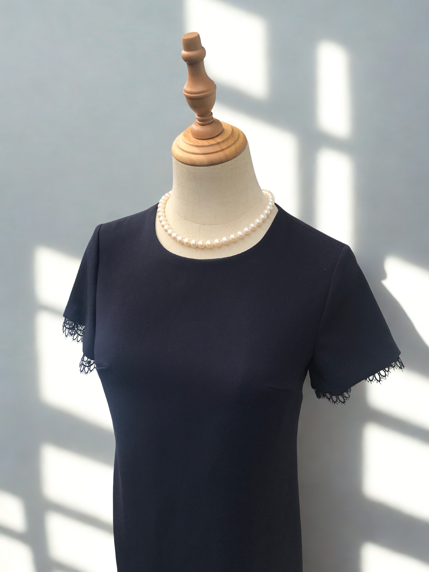 9-10mm Japanese freshwater pearl vintage necklace