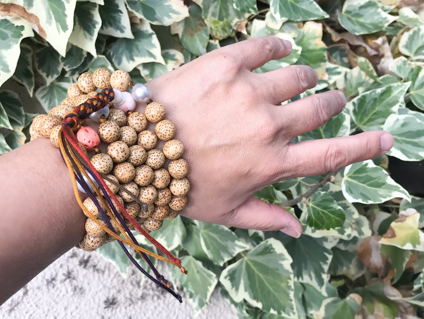 Large Zen mala beads 120cm