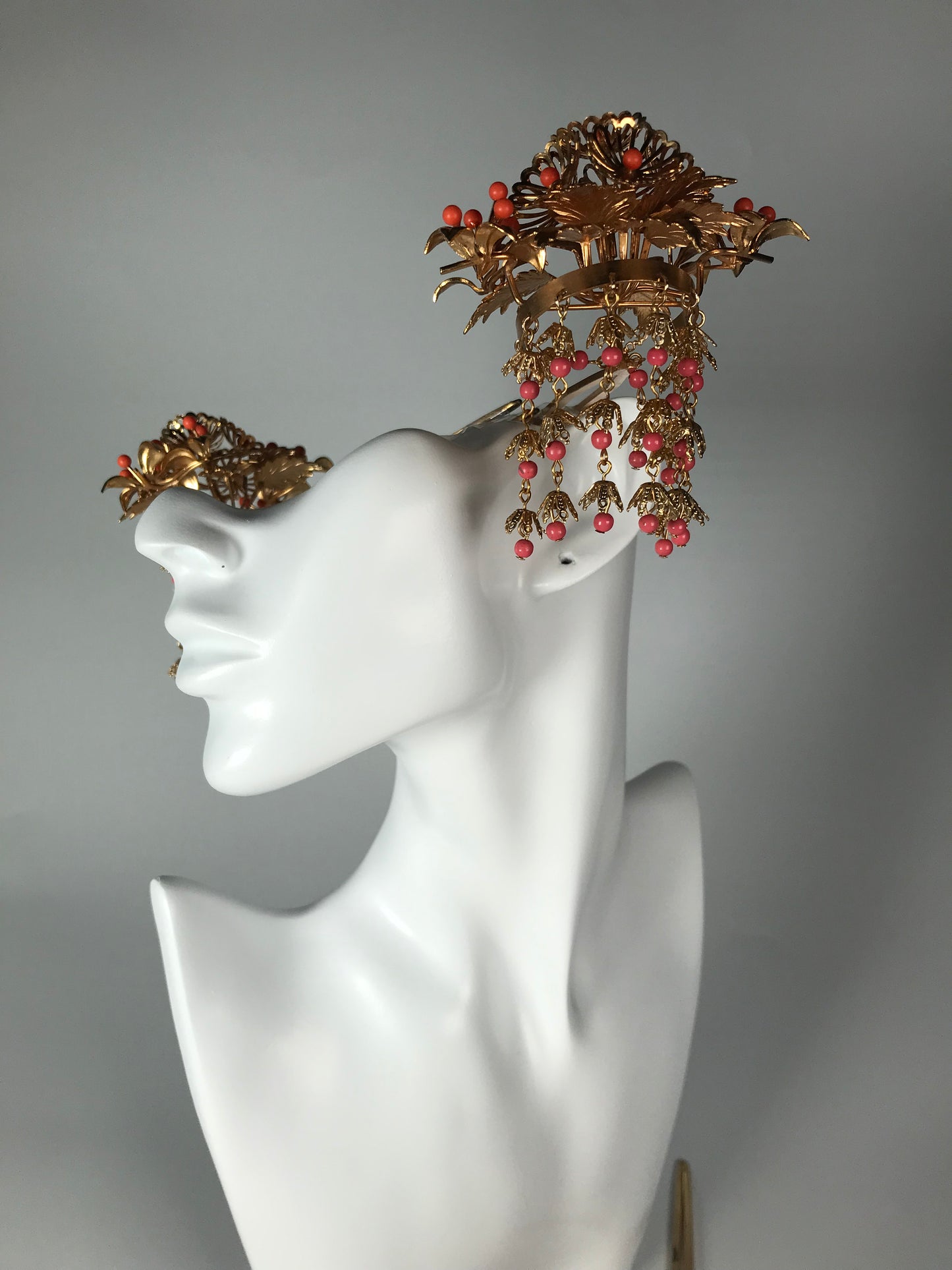 Vintage Kanzashi set Japanese traditional wedding hair decoration